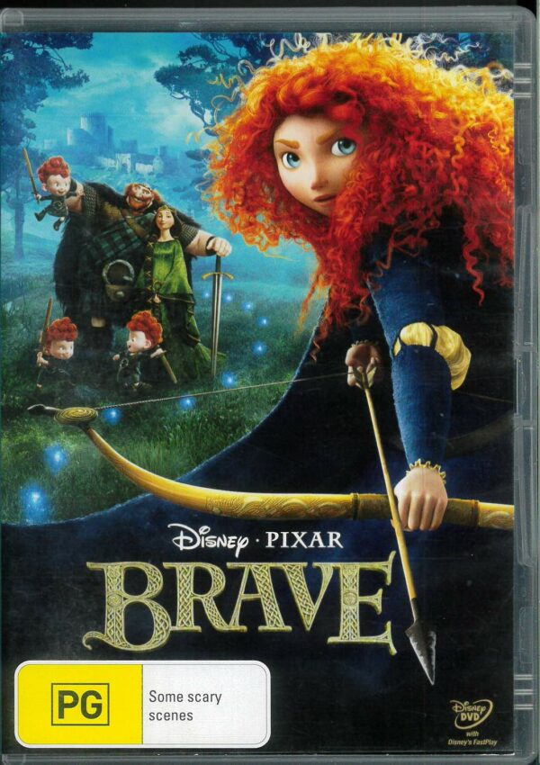PRELOVED DVD’S #0: Brave (Disney Pixar)