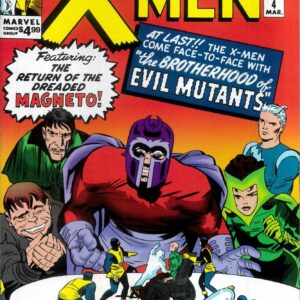UNCANNY X-MEN (1963-2011,2015 SERIES) #4: 2023 Facsimile edition