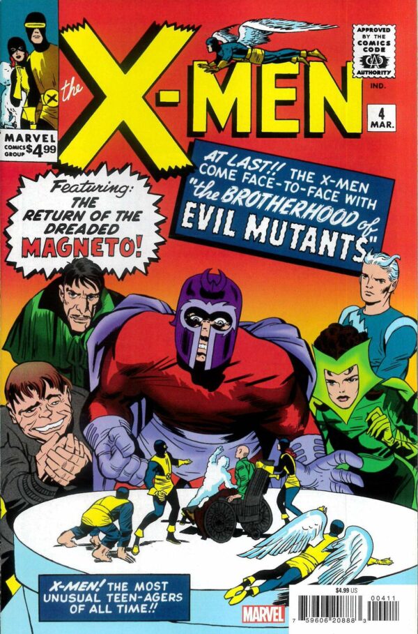 UNCANNY X-MEN (1963-2011,2015 SERIES) #4: 2023 Facsimile edition