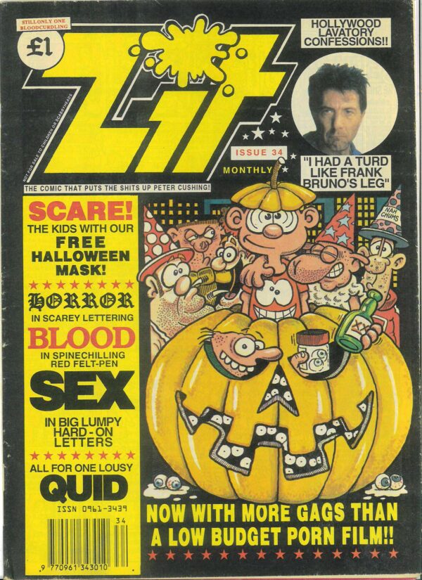 ZIT MONTHLY (1991-1992 SERIES) #34: FN/VF