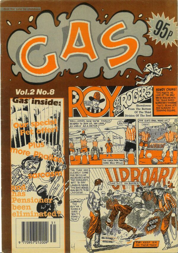 GAS (1989-1991 SERIES) #208: Volume 2 Issue 8 – VF