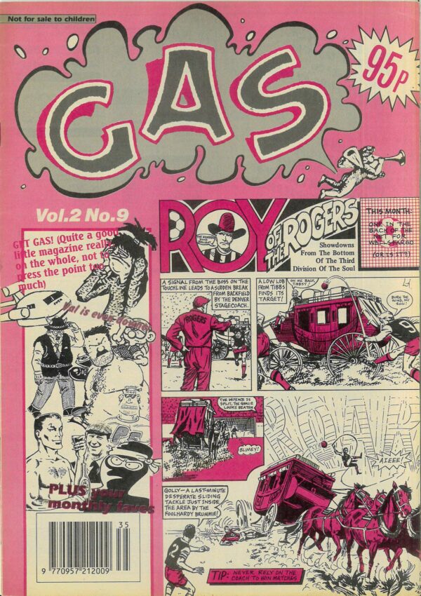 GAS (1989-1991 SERIES) #209: Volume 2 Issue 9 – VF