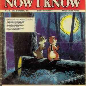 WALT DISNEY’S NOW I KNOW (1972-1973 SERIES) #55: GD (back cover panel cut)