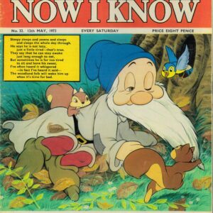 WALT DISNEY’S NOW I KNOW (1972-1973 SERIES) #32