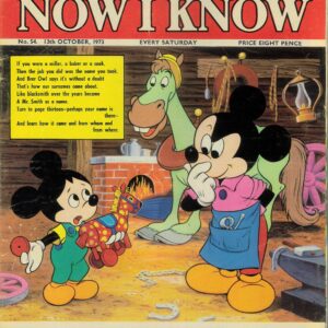 WALT DISNEY’S NOW I KNOW (1972-1973 SERIES) #54
