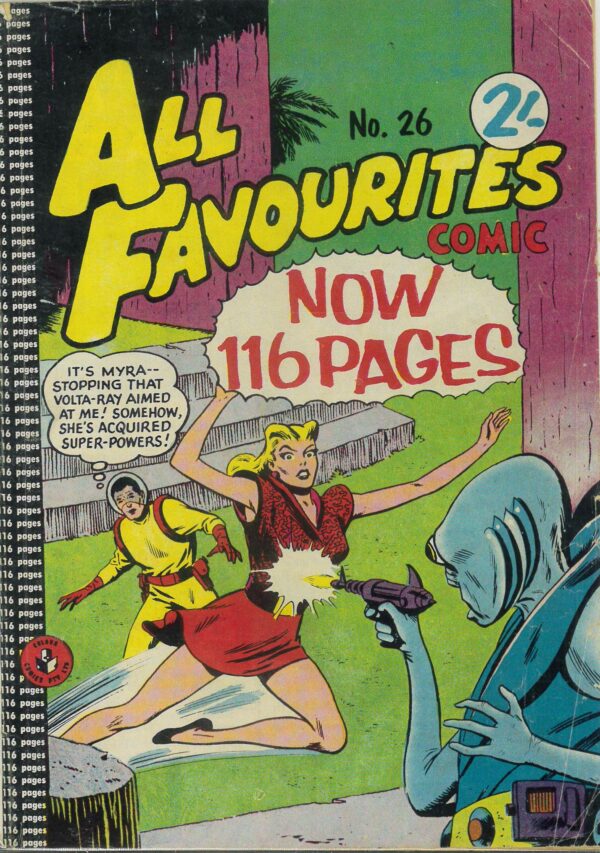 ALL FAVOURITES COMIC (1960-1975 SERIES) #26: FN (Entire Wonder Woman family, Hawkman)