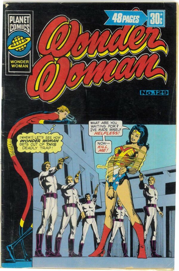 WONDER WOMAN (1975-1976 SERIES) #129: Simonson (Manhunter) – VG