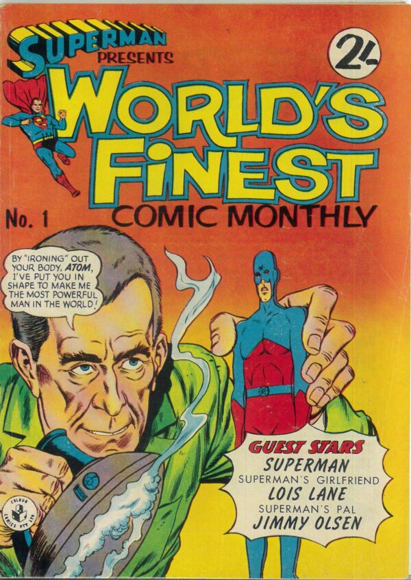 SUPERMAN PRESENTS WORLD’S FINEST COMIC MONTHLY (65 #1: FN/VF