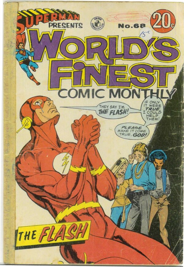 SUPERMAN PRESENTS WORLD’S FINEST COMIC MONTHLY (65 #68: FR/GD