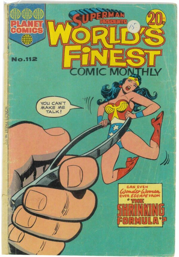 SUPERMAN PRESENTS WORLD’S FINEST COMIC MONTHLY (65 #112: GD