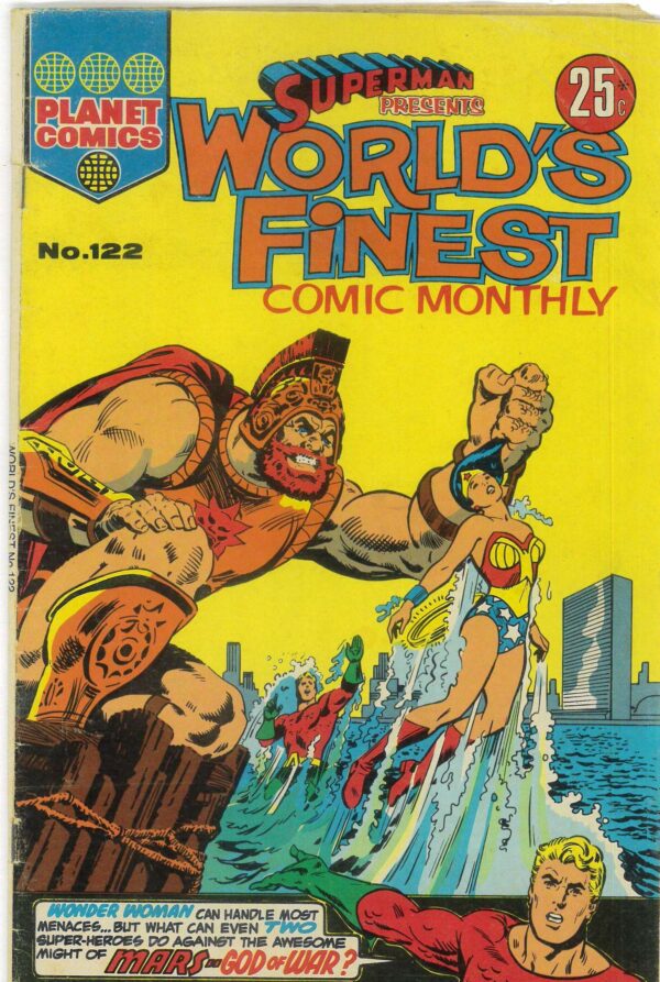 SUPERMAN PRESENTS WORLD’S FINEST COMIC MONTHLY (65 #122: Walter Simonson – Young Fafhrd – VG