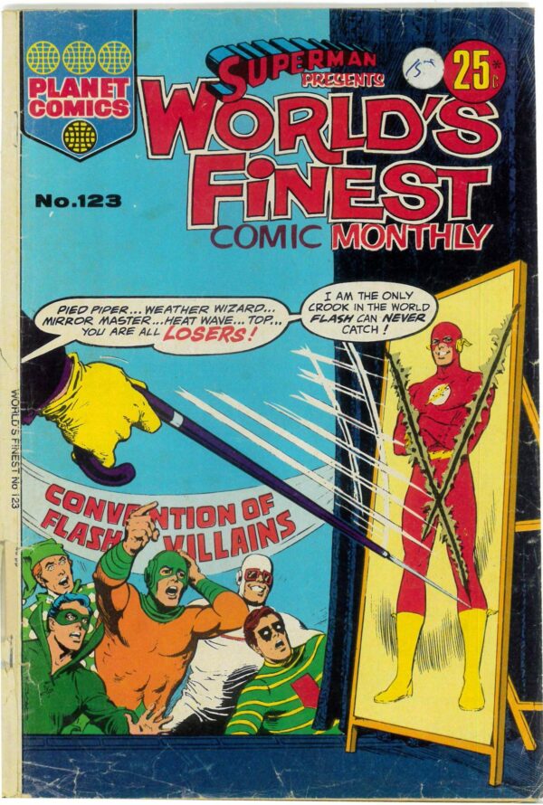 SUPERMAN PRESENTS WORLD’S FINEST COMIC MONTHLY (65 #123: GD