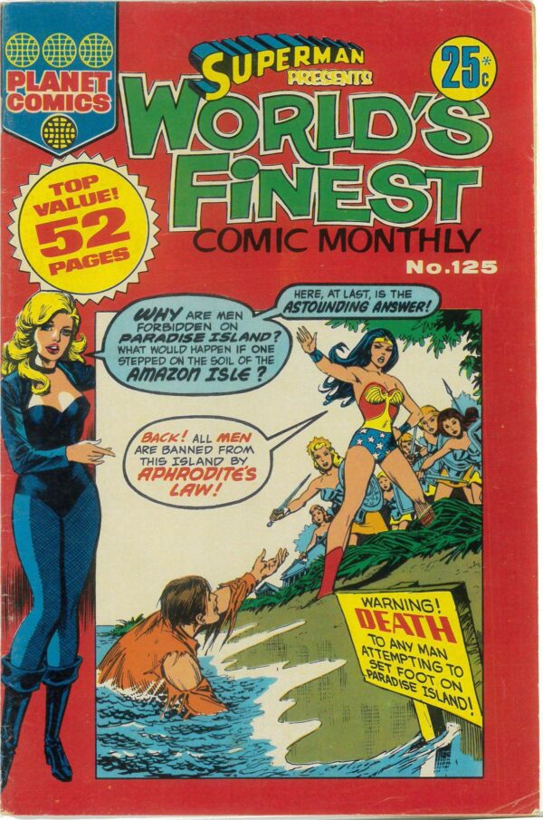 SUPERMAN PRESENTS WORLD’S FINEST COMIC MONTHLY (65 #125: VF