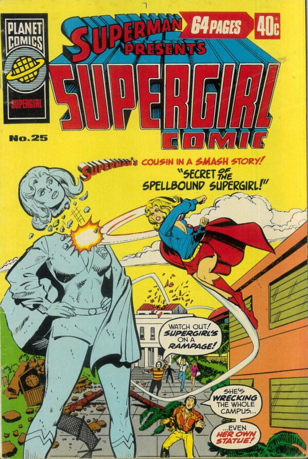 SUPERMAN PRESENTS SUPERGIRL COMIC (1973-1979) #25: VG
