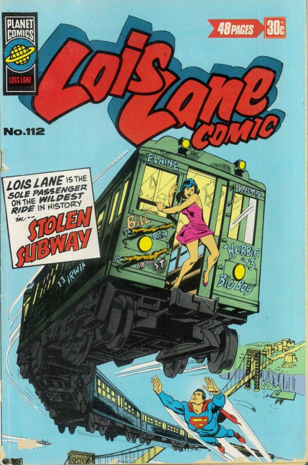 LOIS LANE COMIC (ALBUM) (1975-1978 SERIES) #112: 1st issue retitled from All Favourites Comics, Jack Kirby GD