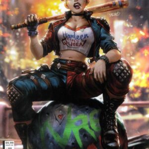 HARLEY QUINN (2021 SERIES) #36: Derrick Chew Suicide Squad Kill Arkham Asylum cover
