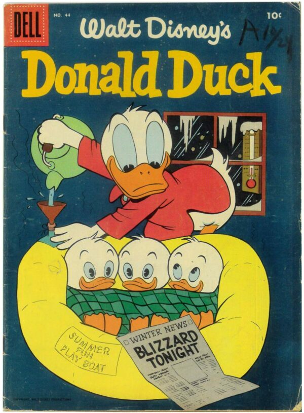 DONALD DUCK (1962-2001 SERIES AND FRIENDS #347-) #44: Carl Barks cv – GD/VG