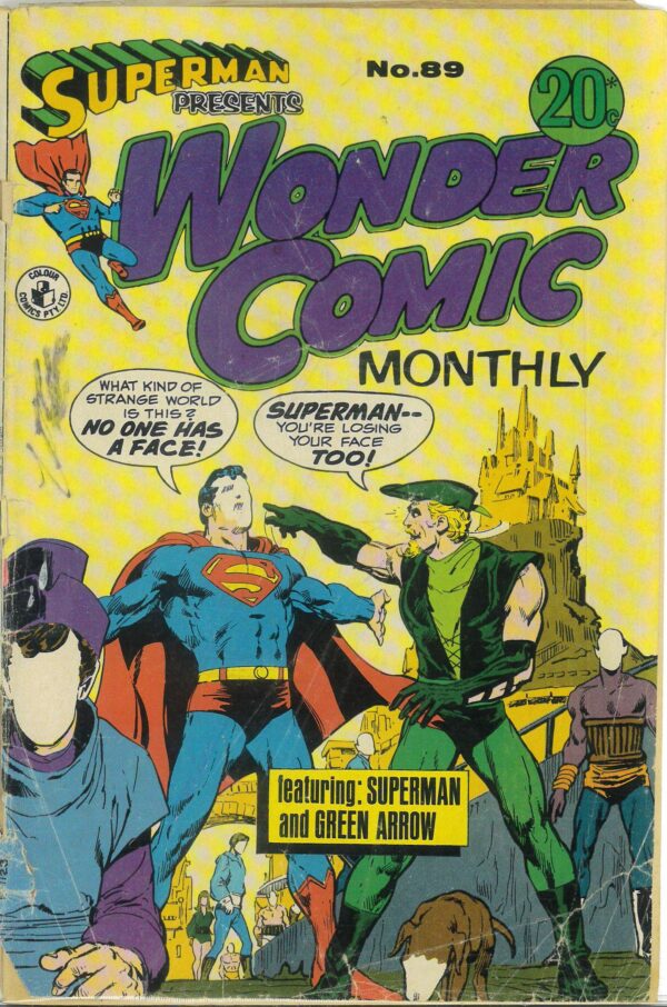 SUPERMAN PRESENTS WONDER COMIC MONTHLY (1965-1975) #89: GD