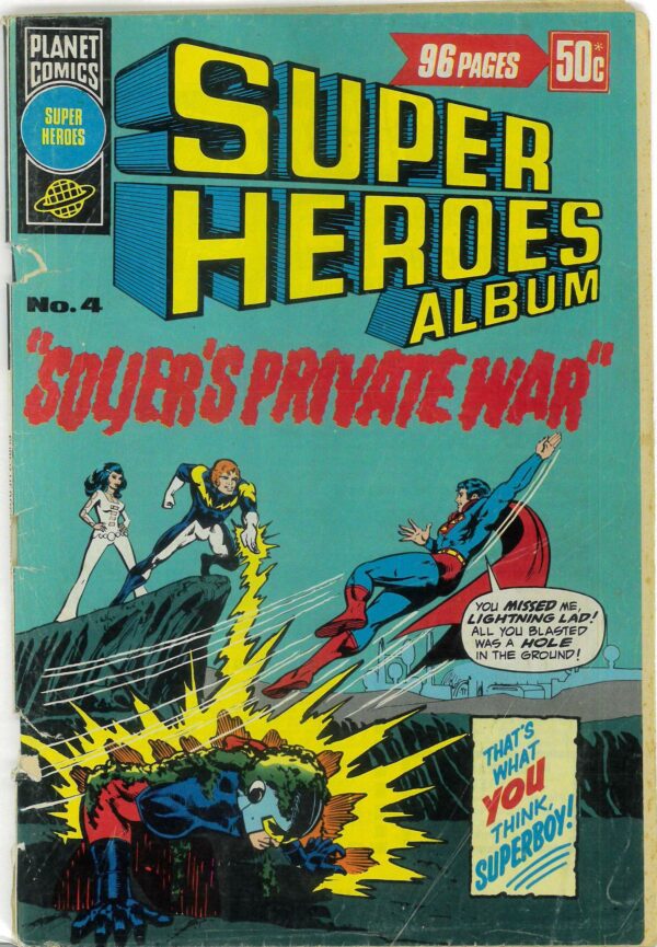 SUPER HEROES (ALBUM) (1976-1981 SERIES) #4: GD/VG