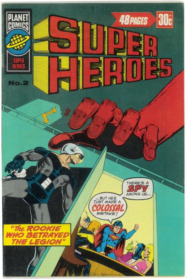 SUPER HEROES (ALBUM) (1976-1981 SERIES) #2: VG/FN