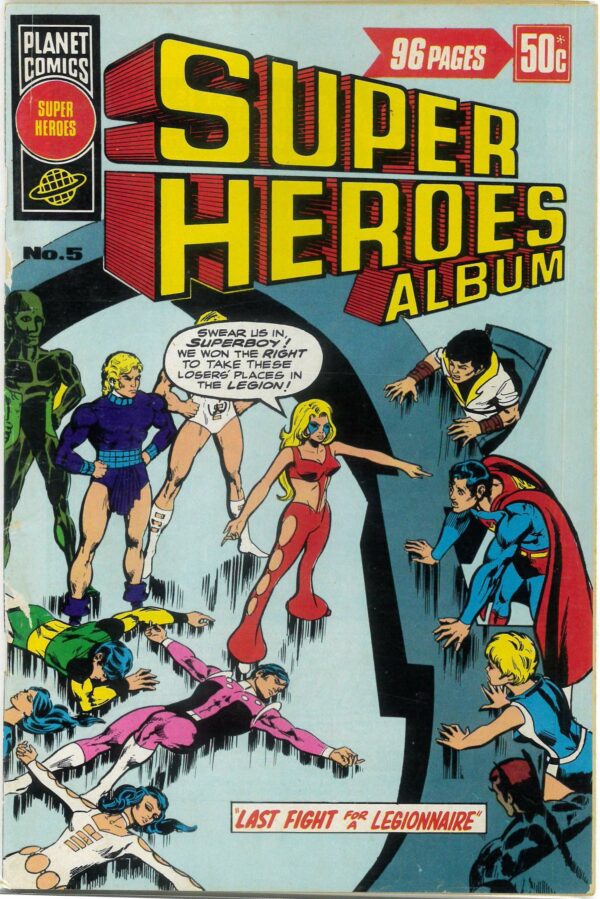SUPER HEROES (ALBUM) (1976-1981 SERIES) #5: VG/FN