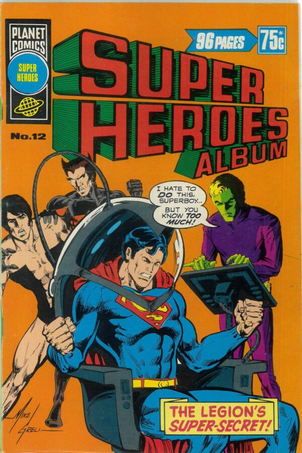SUPER HEROES (ALBUM) (1976-1981 SERIES) #12: VG/FN