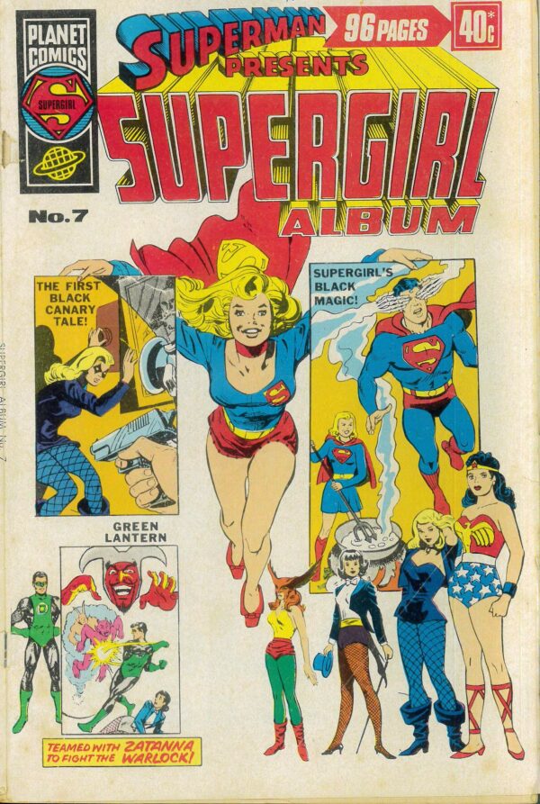 GIANT SUPERGIRL ALBUM (1970-1976 SERIES) #7: Title changed – GD/VG