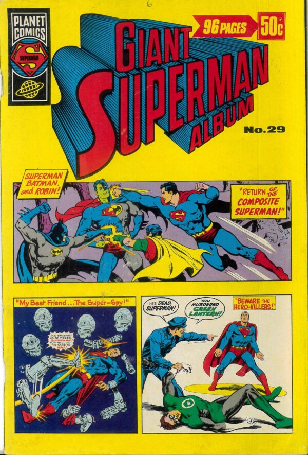 GIANT SUPERMAN ALBUM (1961-1981 SERIES) #29: Jack Kirby – VF