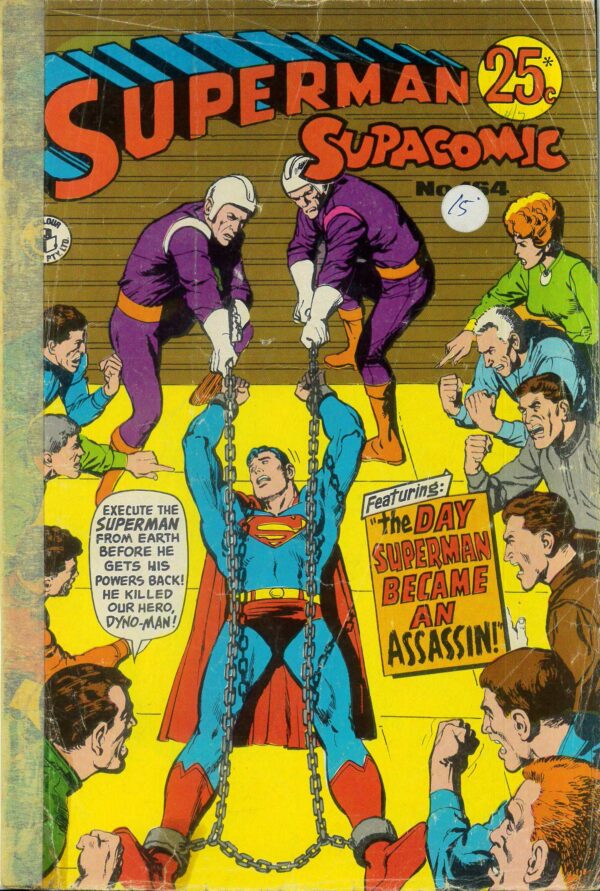 SUPERMAN SUPACOMIC (1958-1982 SERIES) #164: GD