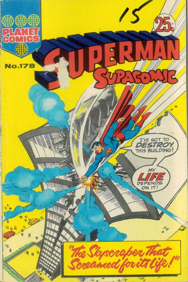 SUPERMAN SUPACOMIC (1958-1982 SERIES) #178: VG/FN