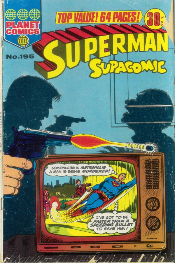 SUPERMAN SUPACOMIC (1958-1982 SERIES) #195: GD