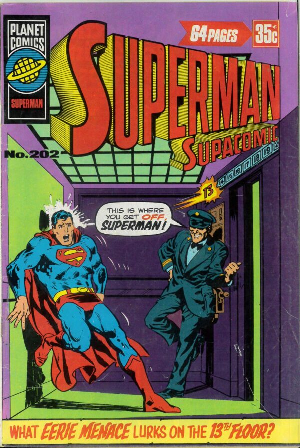 SUPERMAN SUPACOMIC (1958-1982 SERIES) #202: Jack Kirby Forever People – VG/FN