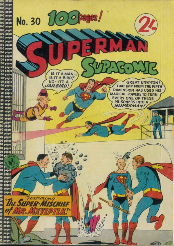 SUPERMAN SUPACOMIC (1958-1982 SERIES) #30: VG/FN