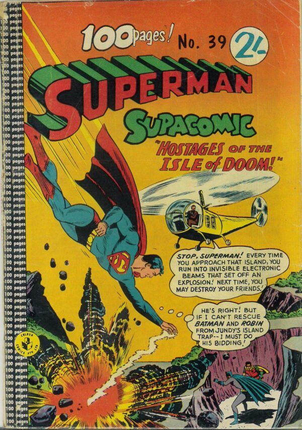 SUPERMAN SUPACOMIC (1958-1982 SERIES) #39: VG/FN
