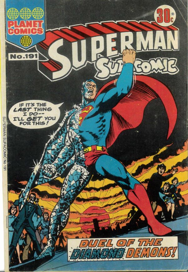 SUPERMAN SUPACOMIC (1958-1982 SERIES) #191: GD/VG