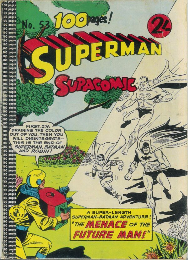 SUPERMAN SUPACOMIC (1958-1982 SERIES) #53: INC no covers