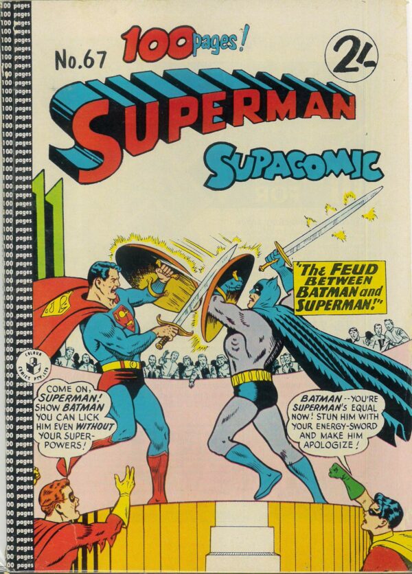 SUPERMAN SUPACOMIC (1958-1982 SERIES) #67: FN/VF