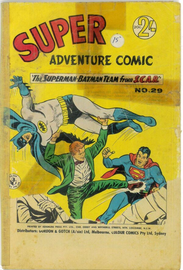 SUPER ADVENTURE COMIC (1950-1960 SERIES) #29: FR/GD