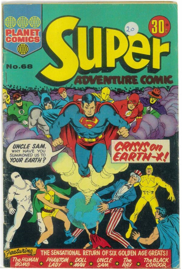 SUPER ADVENTURE COMIC (1950-1960 SERIES) #68: GD/VG