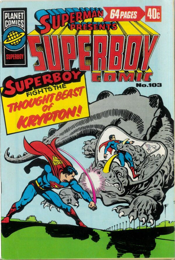 SUPERMAN PRESENTS SUPERBOY COMIC (1976-1979 SERIES #103: VF