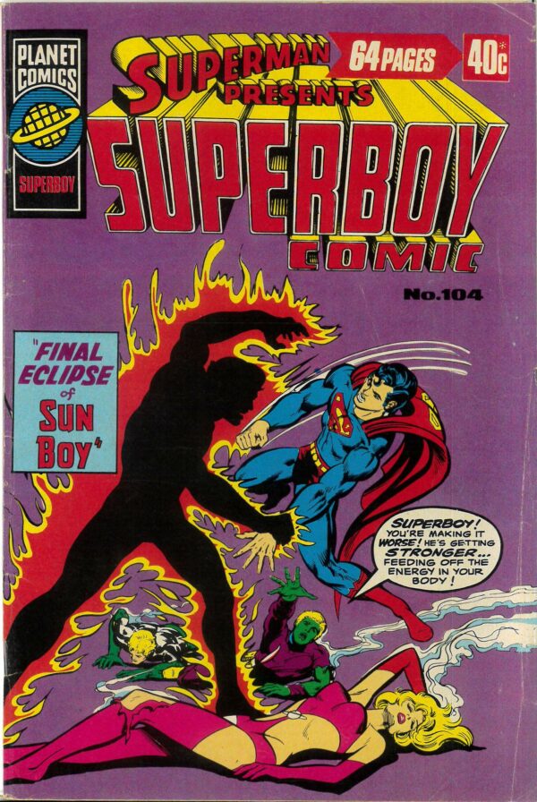 SUPERMAN PRESENTS SUPERBOY COMIC (1976-1979 SERIES #104: Jack Kirby – VF