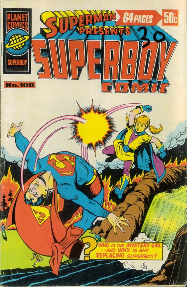 SUPERMAN PRESENTS SUPERBOY COMIC (1976-1979 SERIES #108: Jack Kirby – FN