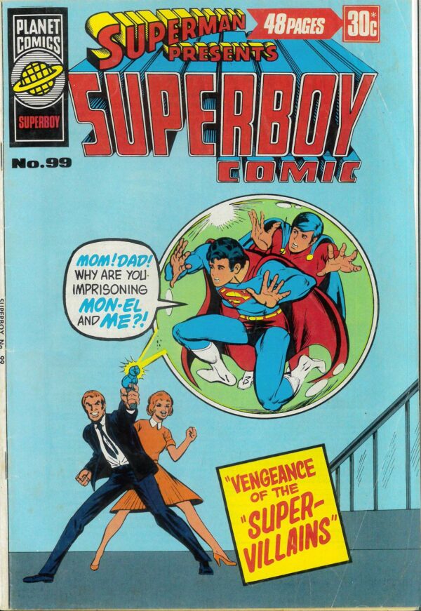SUPERMAN PRESENTS SUPERBOY COMIC (1976-1979 SERIES #99: GD/VG