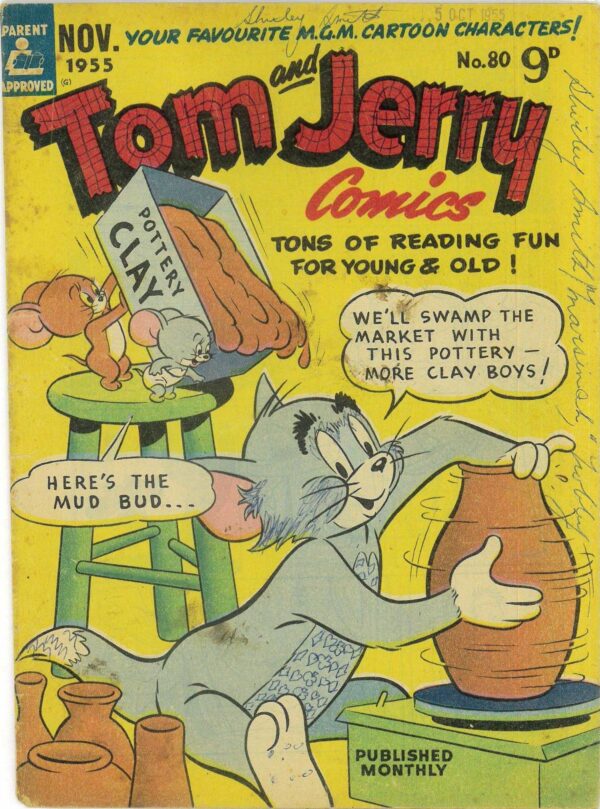 TOM AND JERRY COMICS (1949-1960 SERIES) #80: GD/VG