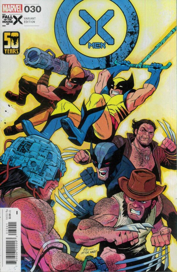 X-MEN (2021 SERIES) #30: Ethan Young Wolverine Wolverine Wolverine cover D