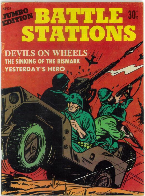BATTLE STATIONS (1959-1976 SERIES) #45037: Jumbo Edition – FN
