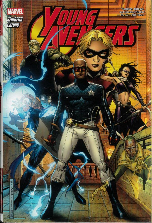 YOUNG AVENGERS BY HEINBERG AND CHEUNG OMNIBUS (HC): Jim Cheung cover