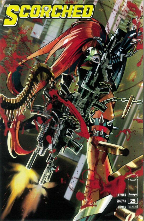 SPAWN: THE SCORCHED #25: Sabbatini cover A
