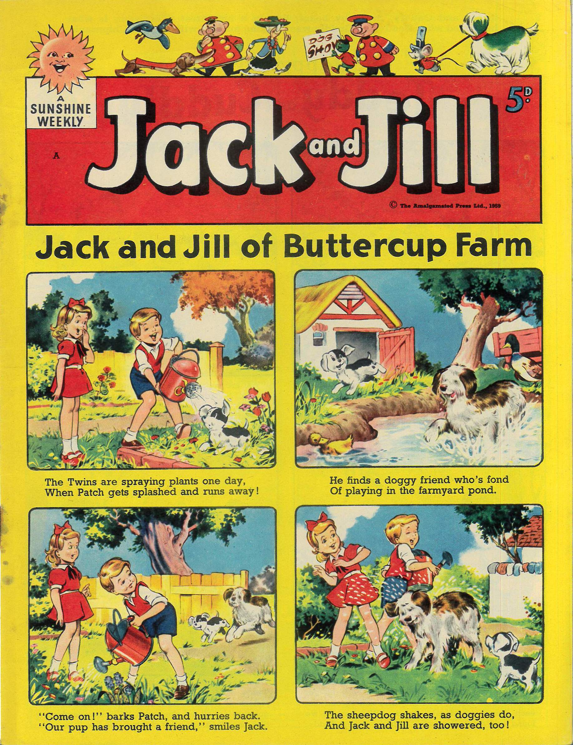 JACK AND JILL #305: Issue A 1959 JACK AND JILL #305: Issue A 1959