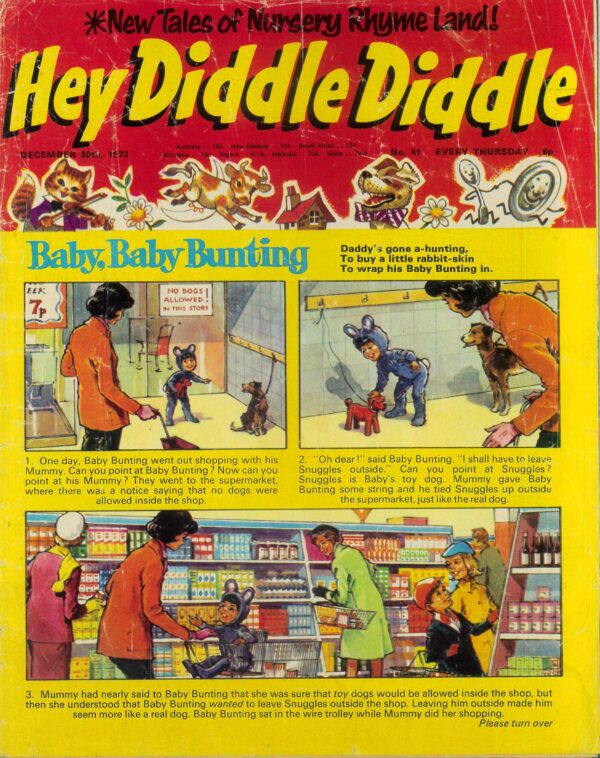 HEY DIDDLE DIDDLE (1972-1973) #41: VG